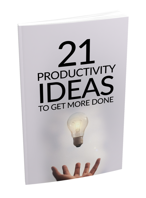 21 Productivity Ideas To Get More Done